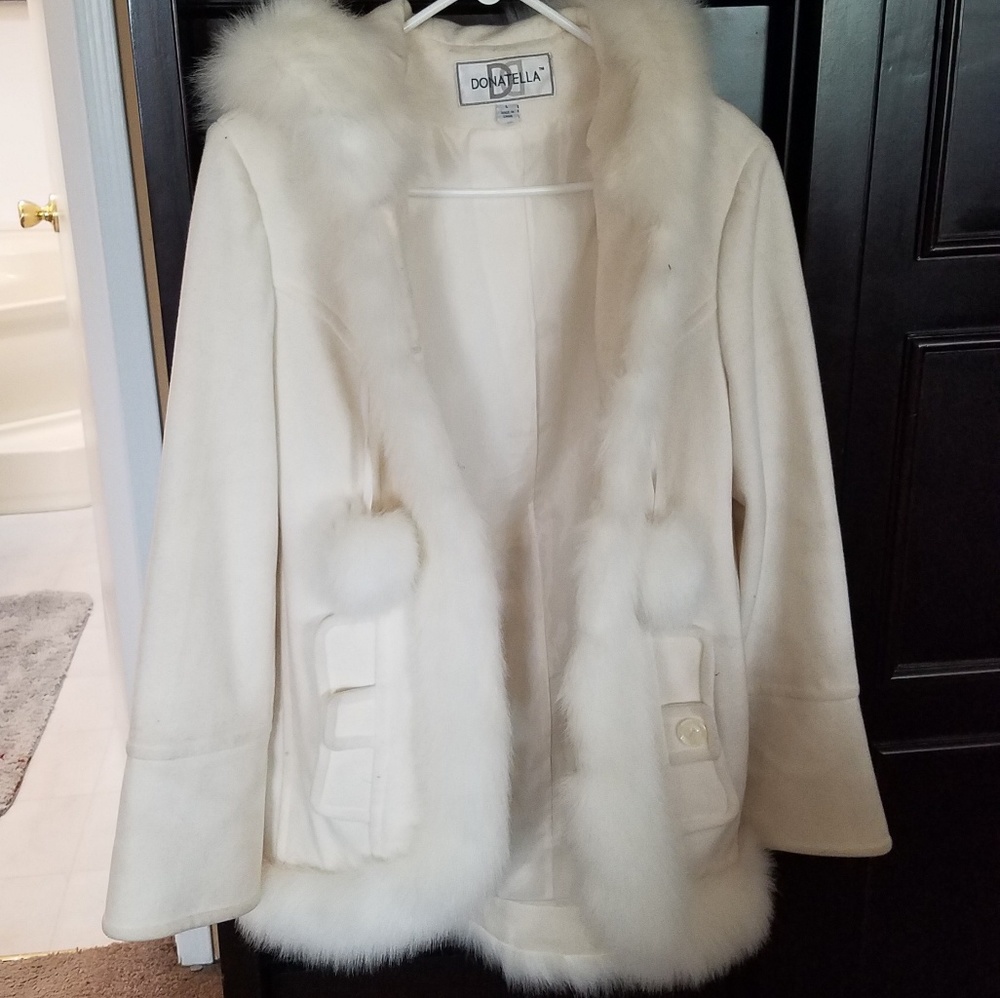 Beautiful white Donatella Jacket